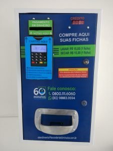 primeiro totem da Lavanderia